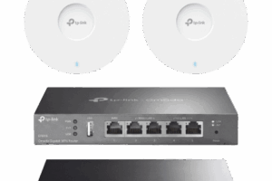 Kit de Iniciación en redes OMADA / 1 Router / 1 Switch TL-SG2210P / 2 Punto de Acceso EAP613