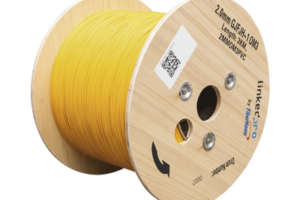 Fibra Óptica Multimodo OM3 2 mm Simplex Tight Buffer (900 micras), Precio Por Metro, (Hasta 2000 Metros en un Solo Tramo de Cable)