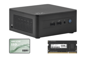 Kit / Mini PC NUC Barebone / Intel Core I3 /bluetooth / Incluye memoria 16GB / Incluye 512 SSD / No incluye sistema operativo