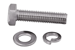 Tornillo M5 x 0.8 mm con arandela plana y arandela elástica para baterías de 12 V de 18-26 Ah