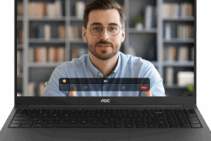 Laptop AOC AP15 / Intel Alder Lake N97 / 16 GB RAM DDR4 / 512 GB SSD / Wi-Fi 5 / Bluetooth 4.2 / Windows 11 / Puertos USB 3.0-3.2-USB-C-HDMI
