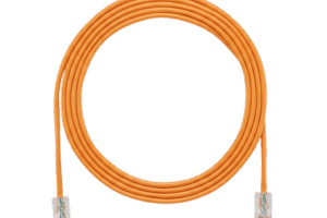 Cable de Parcheo UTP Cat6A, CM/LSZH, Diámetro Reducido (28AWG), Color Naranja, 20ft