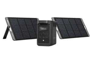 KIT DE ENERGÍA PORTÁTIL ECOFLOW E980 Y PANEL SOLAR 200W