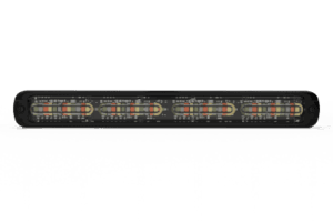 Luz auxiliar Giga Thin 11¨ Quadcolor Rojo/Azul/Ambar/Blanco 48 LED Con funcionalidad de director de tráfico