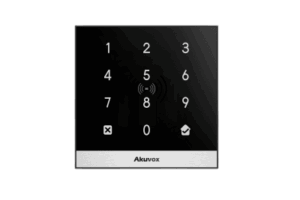 Teclado de Control de Acceso + Bracket de Instalación / Administración 100% en la Nube / Interfaz WEB / POE / Lector Prox 125 kHz / MIFARE 13.56MHz / NFC / APP Smart Plus / Control de 1 Puerta / PIN Para Visitas / IP65