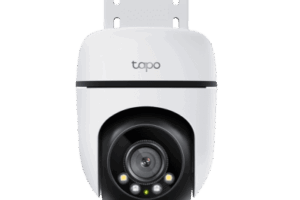 Cámara de Seguridad PTZ Exterior Wi-Fi / 2K 3 Megapixel (2304×1296) / 360° Panorámica Horizontal + 130° Vertical / Seguimiento Inteligente de Movimiento / Visión Nocturna a Color / IP65 / Compatible Alexa y Google Home
