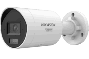 [Dual Light ] Bala IP 12 Megapixel (UHD) / Lente 2.8 mm / 40 mts Luz Blanca + 40 mts IR / ACUSENSE / Exterior IP67 / WDR 120 dB / PoE  / Micro SD / Metal / ACUSEEK / Captura Facial / NEMA 4X (Anticorrosión)