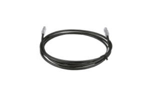 Cable de Parcheo UTP, Cat6A, 24 AWG, CM, Color Negro, 7.92 Metros (26 Pies)