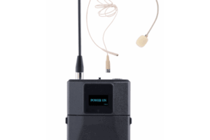 Headset Microfono Digital Inalámbrico EP-59S / Banda U 540-690 MHz / Tecnología Digital pi/4-DQPSK / Transmisión Estable Antinterferencias / Autonomía 10 Horas / Display OLED / Potencia Ajustable hasta 10 dBm