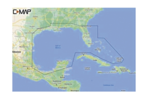 M-NA-Y204-MS C-MAP REVEAL del Golfo de México y Bahamas
