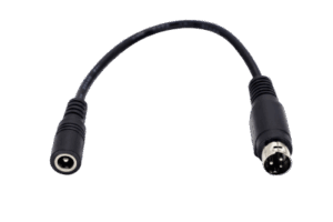 Adaptador de Corriente DC Jack 5.5mm x 2.1mm a Mini-DIN de 3 Pines