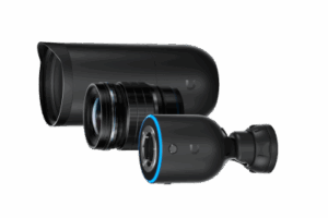 UniFi Protect AI DSLR – Cámara 4K PoE+ para Interior/Exterior con Sensor de Alta Sensibilidad, Lente Fija Gran Angular de 17 mm y Analítica Avanzada por IA