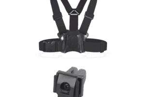 Kit de Arnes de Pecho y Adaptador para Body Cam HIKVISION / Compatible con DS-MH2311 y DS-MCW406.