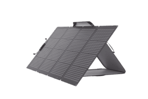 Módulo Solar Bifacial, Portátil y Flexible de 220W Recomendado para Estaciones Portátiles EFD330, EFD350 ó EFD500 / Ajuste de Ángulo / Carga Eficiente / Incluye Cable XT60 a MC4