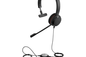 Jabra Evolve 20 Mono con Conexión USB C/A, Micrófono con Cancelación de Ruido de Ultima Generación, Configuración Plug and Play (4993-829-269)