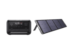 KIT DE PANEL SOLAR Y ESTACIóN DE BATERíA PORTáTIL