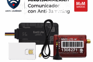 KIT comunicador MN01LTEM + ECO5LITE + SIM500MB2Y / Detección de JAMMER