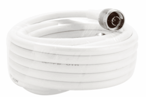 Jumper Coaxial con Cable Epcom295 | Conector N Macho en los Extremos | 18 Metros (59.06 Pies) de Longitud.
