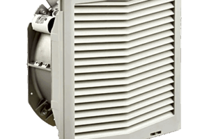 Ventilador Con Filtro de Montaje Lateral HF13, Con Flujo de Aire de 395 CFM, 115 Vca, Color Gris Claro