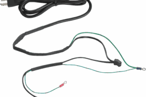 Fan Cord con Termostato Integrado / 1.8 m (5.9 ft) / 115V / 10A / Cobre / Negro / 2 Conectores para Ventiladores