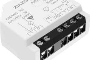 Relé Inteligente Wi-Fi, CS-T35-R100-WD, 16A 250VAC, Wi-Fi 6 y BLE, Control por App EZVIZ, Compatible con Google Assistant, Amazon Alexa y Matter, Protecciones de Temperatura y Sobrecarga