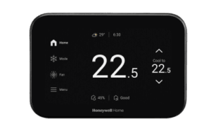 Termostato Inteligente ElitePRO / S1200 Smart Thermostat / Negro / Pantalla 5" / 4H-2C Bomba Calor / 3H-3C Convencional / Control IAQ / Video Doorbell / Redlink+WiFi+Bluetooth+Matter