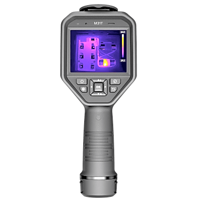 M31T - Cámara Termográfica Portátil Dual / Super IR 768 x 576 / Lente Óptico (8 Megapixel) / WiFi / IP54 / Ranura MicroSD hasta 64 Gb / Hasta 4 Horas de Funcionamiento Continuo