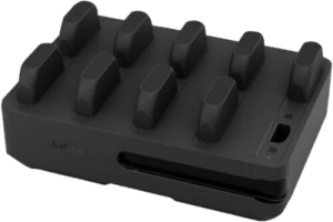 Estación de Carga 10 Bays / Para Jabra Perform 75 / Alimentación 12V / Carga Simultánea Múltiple / LED Indicadores / Certificaciones Internacionales (14217-10))