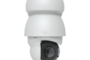 Cámara UniFi Protect PTZ AI Industrial Color Blanco, 4K (8MPX), Zoom Óptico 22x, Visión Nocturna IR 100 m, Reconocimiento Facial y Placas, Protección IP66, Movimiento 360°, PoE++