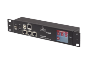 Gateway de Monitoreo Ambiental / 1U / 48 Sensores / 3 Puertos RJ45 / Alcance 40 m (131.2 ft) / LCD Táctil / SNMP / BACnet / Modbus