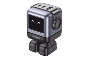 Cargador de Escritorio / 65W / 3 Puertos / 2 USB-C + 1 USB-A / PD 3.0 / QC 4.0 / GaN II / Pantalla LED