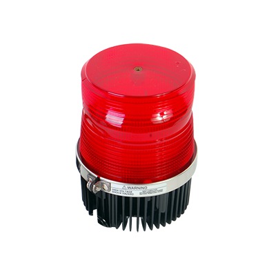 Luz Estroboscópica / Roja / Para Motocicleta / Lente Policarbonato Anti-Impacto / Resistente al Agua