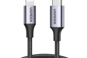 Cable USB-C a Lightning / 2 m (6.56 ft) / Certificado MFi / Carga Rápida 60W / 480 Mbps / Nylon Trenzado / Aluminio