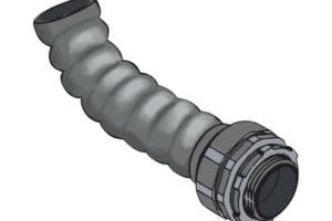 Tubo Flexible tipo Liquidtight de 3/4" (19 mm) / Acero + PVC / Rollo de 20 Metros.