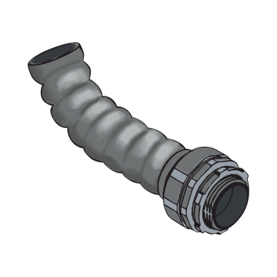 Tubo Flexible tipo Liquidtight de 3/4" (19 mm) / Acero + PVC / Rollo de 20 Metros.