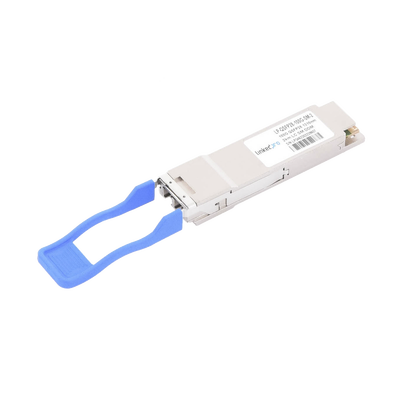 Transceptor Óptico QSFP28 / 100 Gbps / Monomodo 1310 nm / Alcance 2 km (1.24 mi) / LC/UPC Dúplex / DDM / Hot-Pluggable