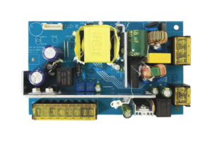 Tablilla de Fuente de alimentación de 1 salida 11-15 Vcc 3 A / Compatible con batería de respaldo y temporizador integrado / Voltaje de entrada 96-264 Vca