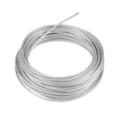 Retenida de Acero Galvanizado / 1/8" / 7 Hilos Trenzados / Carga 600 kg / 50 m (164 ft)