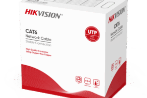 Bobina de Cable Cat 6 / 305 m (1000 pies) / 100% Cobre / 24 AWG / 250 MHz / PVC / Interior