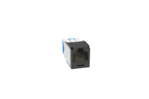 Conector Jack RJ45 / Categoría 6A / Sin Blindaje / Terminación sin Impacto / Gel Anti-Corrosión / 22-26 AWG / Negro