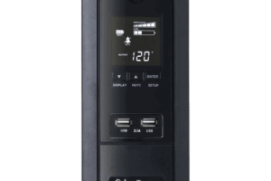 UPS de Torre / 850 VA / 510 W / Línea Interactiva AVR / Onda Senoidal Simulada / 10 Tomas NEMA 5-15R / Protección Ethernet y Coaxial / USB de Carga / ENERGY STAR