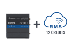 Router Celular Industrial / 4G LTE Cat 4 / 150 Mbps / Wi-Fi 2.4 GHz / -40°C a 75°C / Gestión RMS 1 Año