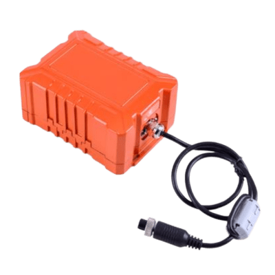 Caja de Almacenamiento Ignífuga / 64 GB / Resistencia al Fuego 15 min @ 1100 °C / Impermeable 24 h @ 100 m (328 ft) / Impacto 100 Gs @ 50 ms / Antiaplastamiento 100 KN / USB Conector de Aviación
