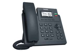 Teléfono IP Empresarial / 2 Líneas SIP / Pantalla LCD 2.3" / Dual Puerto Gigabit / PoE / Voz HD / Conferencia 5 Vías
