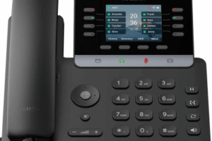 Teléfono IP Empresarial / 12 Líneas SIP / Pantalla Color 2.8" / Audio HD / PoE / USB 2.0