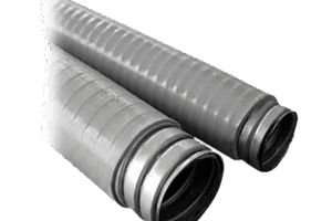 Tubo Flexible Liquidtight / 2" (50 mm) / Acero Pregalvanizado + Forro PVC / Rollo 20 m (65.6 ft) / NEMA 4/IP-65