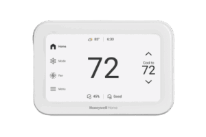 Termostato Inteligente / Pantalla Táctil 5 pulgadas / Control IAQ Humedad-VOC-CO2 / 4H-2C Bomba de Calor / Wi-Fi-Bluetooth-Matter / Video Doorbell Streaming / ENERGY STAR