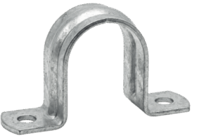 Clip de Sujeción para Tubo Conduit / 4" (102 mm) / Acero Pregalvanizado / Tornillo #12