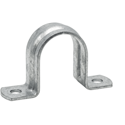 Clip de Sujeción para Tubo Conduit / 2-1/2" (63 mm) / Acero Pregalvanizado / Tornillo #12 / 2 kg por 100 Unidades