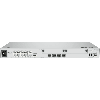 Router Empresarial Convergente / 1 SFP+ & 8×GE LAN / 1 SFP+ & 2×GE WAN / 3 Gbps / 1,200 Usuarios / 128 APs / 1,000 Túneles IPsec / NGFW